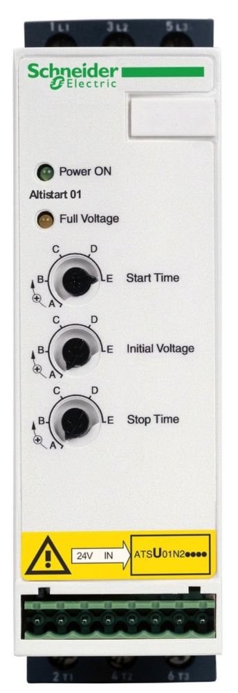 ATSU01N232LT - soft starter for asynchronous motor, Altistart U01, TeSys U, ATSU01, 32A, 200 to 480V, 7.5 to 15kW