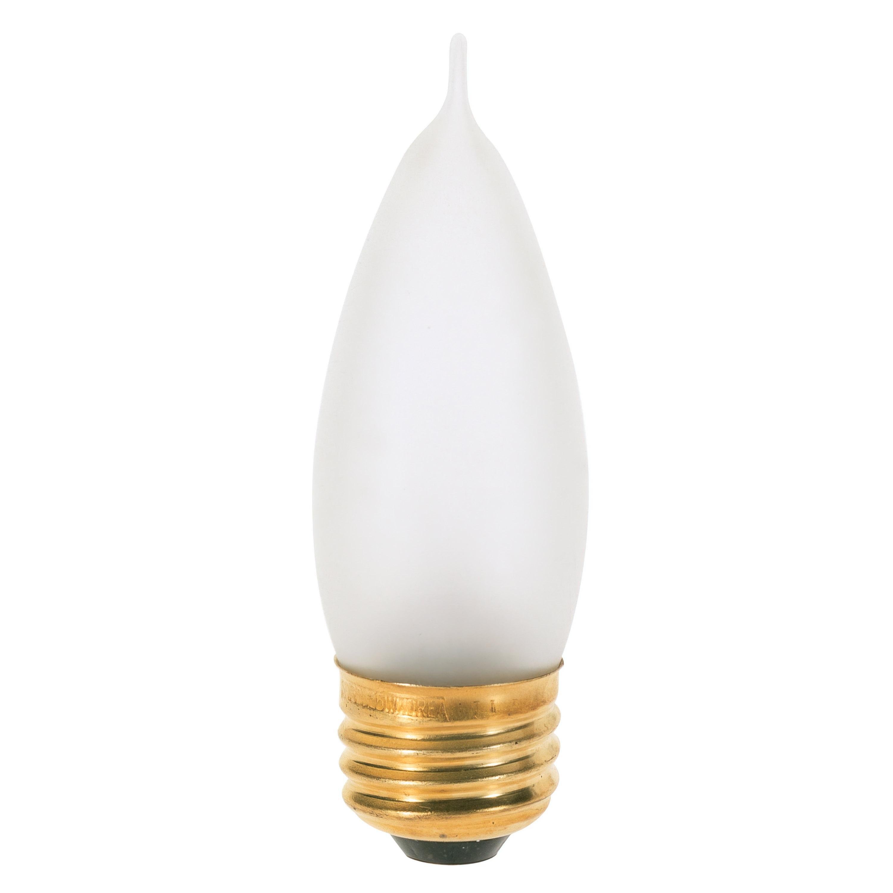 S3267 - 25 Watt CA10 Incandescent - Frost - 1500 Average rated hours - 200 Lumens - Medium base - 120 Volt