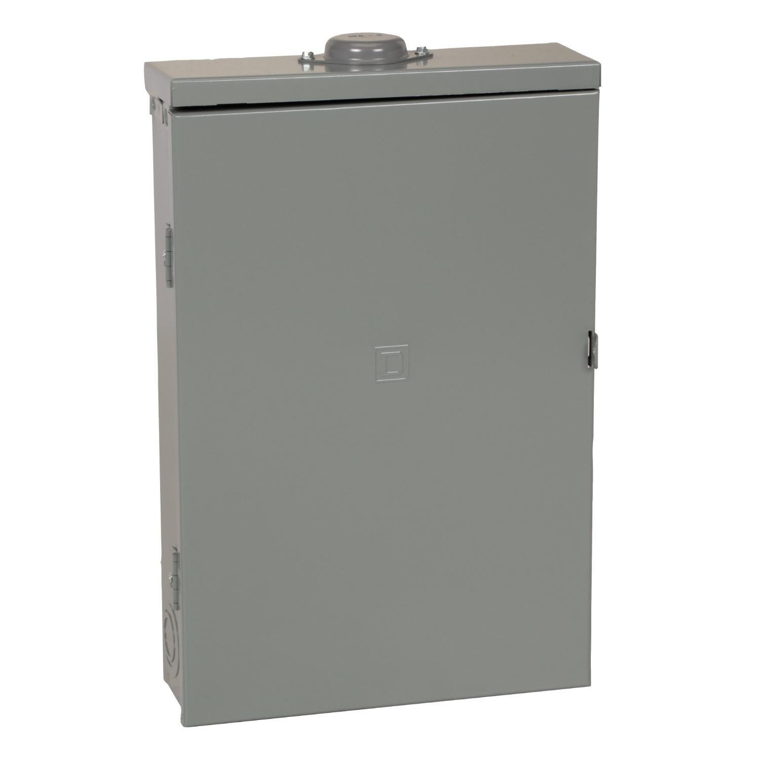 Picture of QO124L125PGRB - Load center, QO, 1 phase, 24 spaces, 34 circuits, 125A convertible main lugs, PoN, NEMA3R, gnd bar