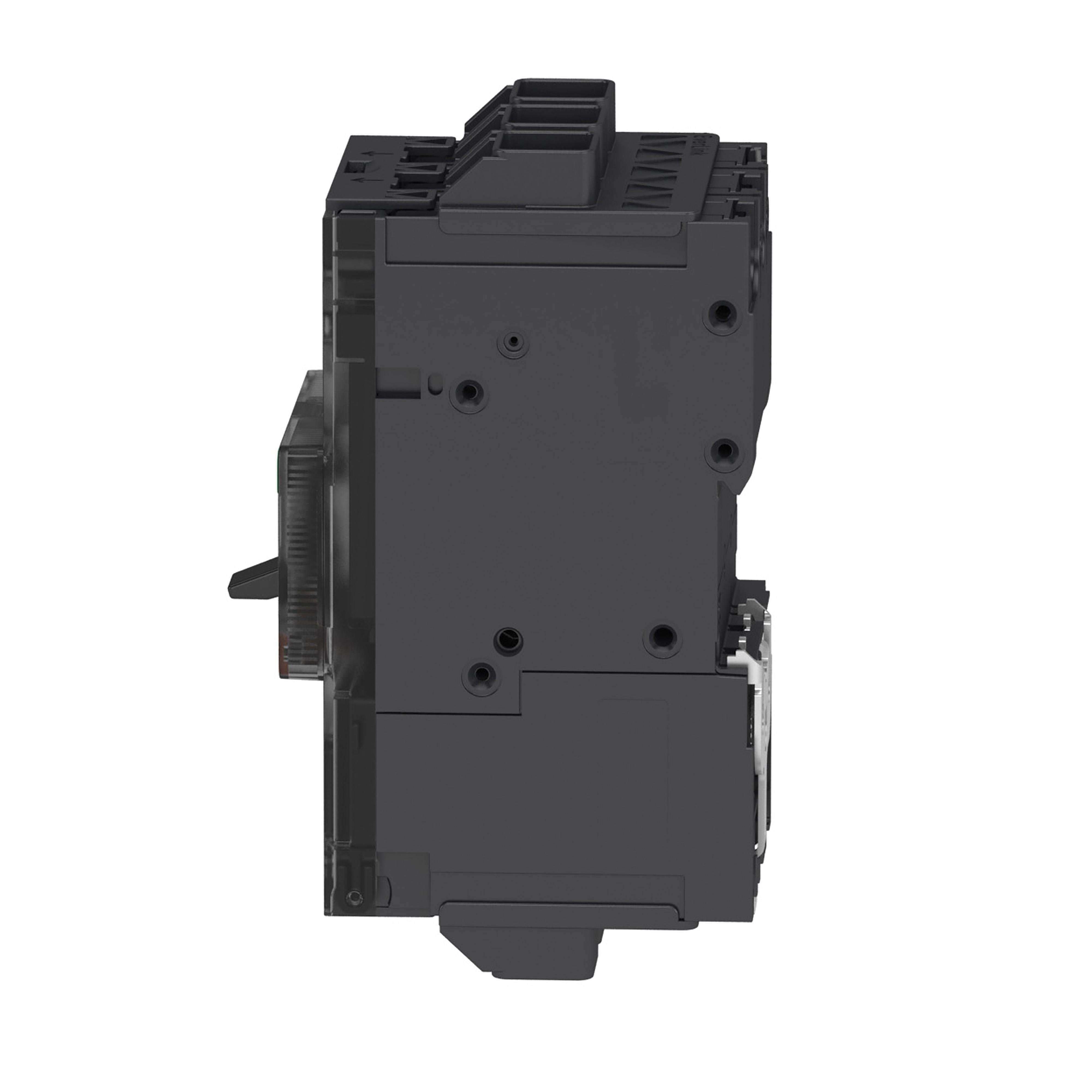 Picture of BGL36080LU - Circuit breaker, PowerPacT B, 80A, 3 pole, 600Y/347VAC, 18kA, lugs, thermal magnetic, 80%, control wire ON end