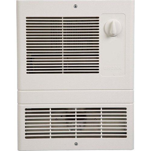 9810WH - Wall Heater, High-Capacity, 1000W Heater, White Grille, 120/240V.