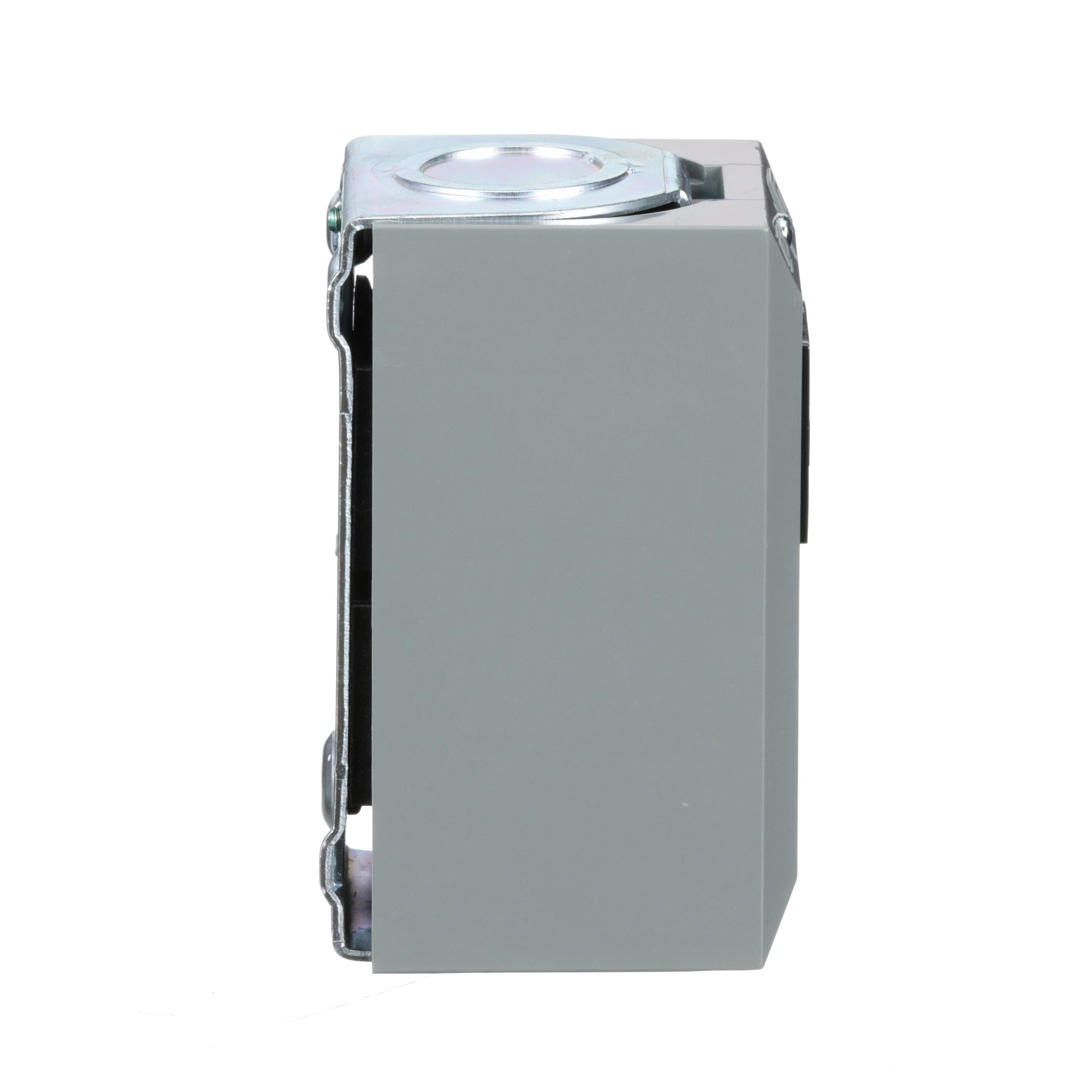 Picture of 9001BG215 - Complete control station, Harmony 9001B, 2 push buttons START/STOP, interlocked contact, 5A, 600V AC, 2NO, NEMA 1