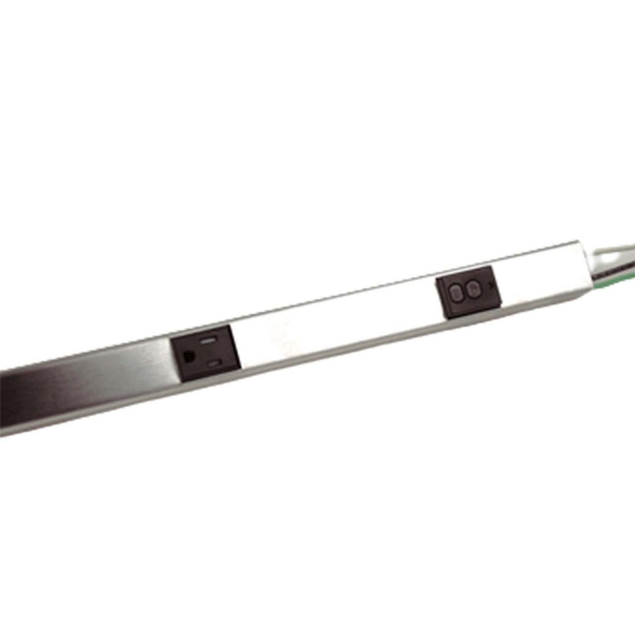 Picture of BK20GB306TRGFI6 - GFCI PLUGMOLD 3FT BLACK 5 OUTLETS AND SELF TEST GFCI MODULE