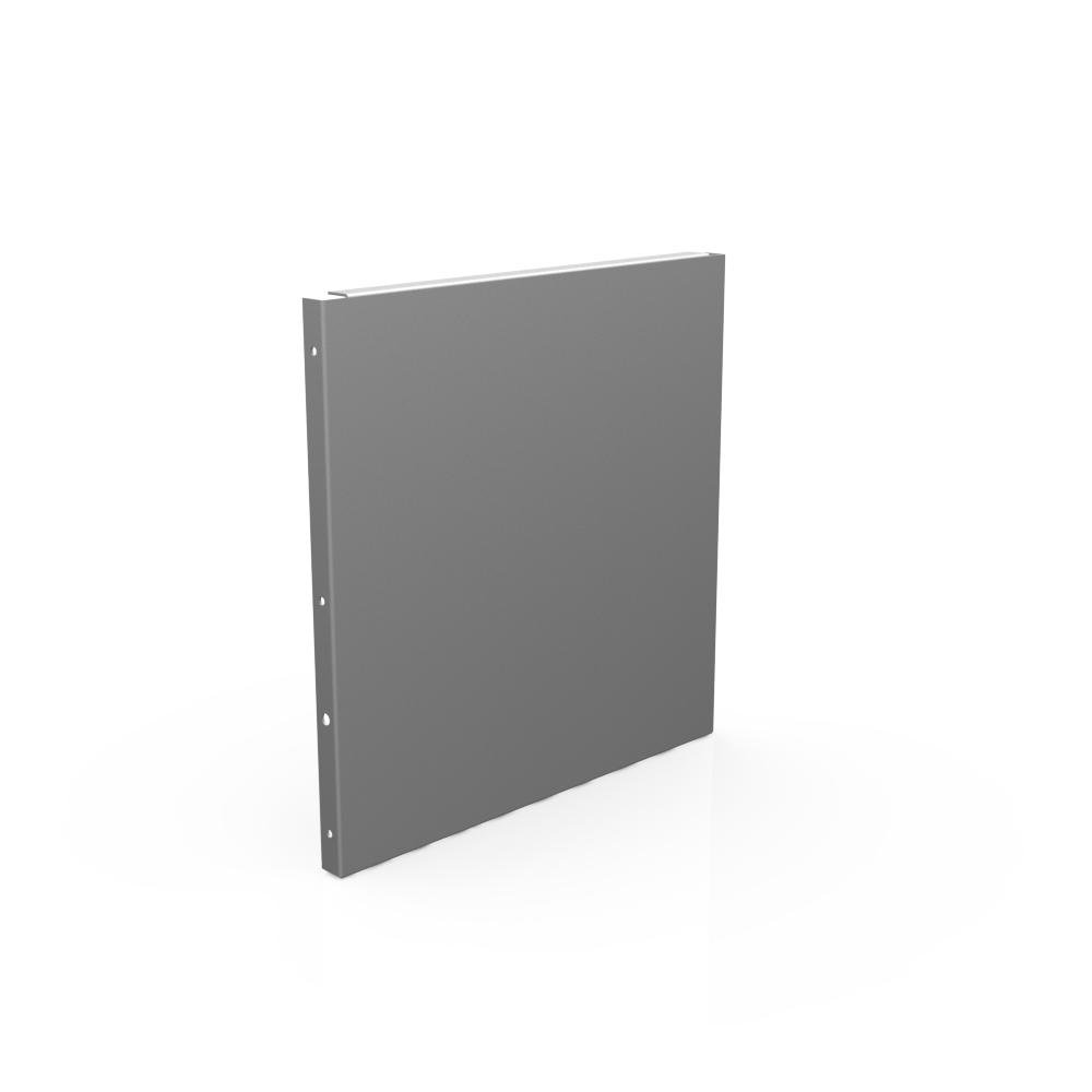 Picture of 1212GE-NK-NP - Wireway End Type 1 12x12 Screw Cover No Paint Steel No Knockouts