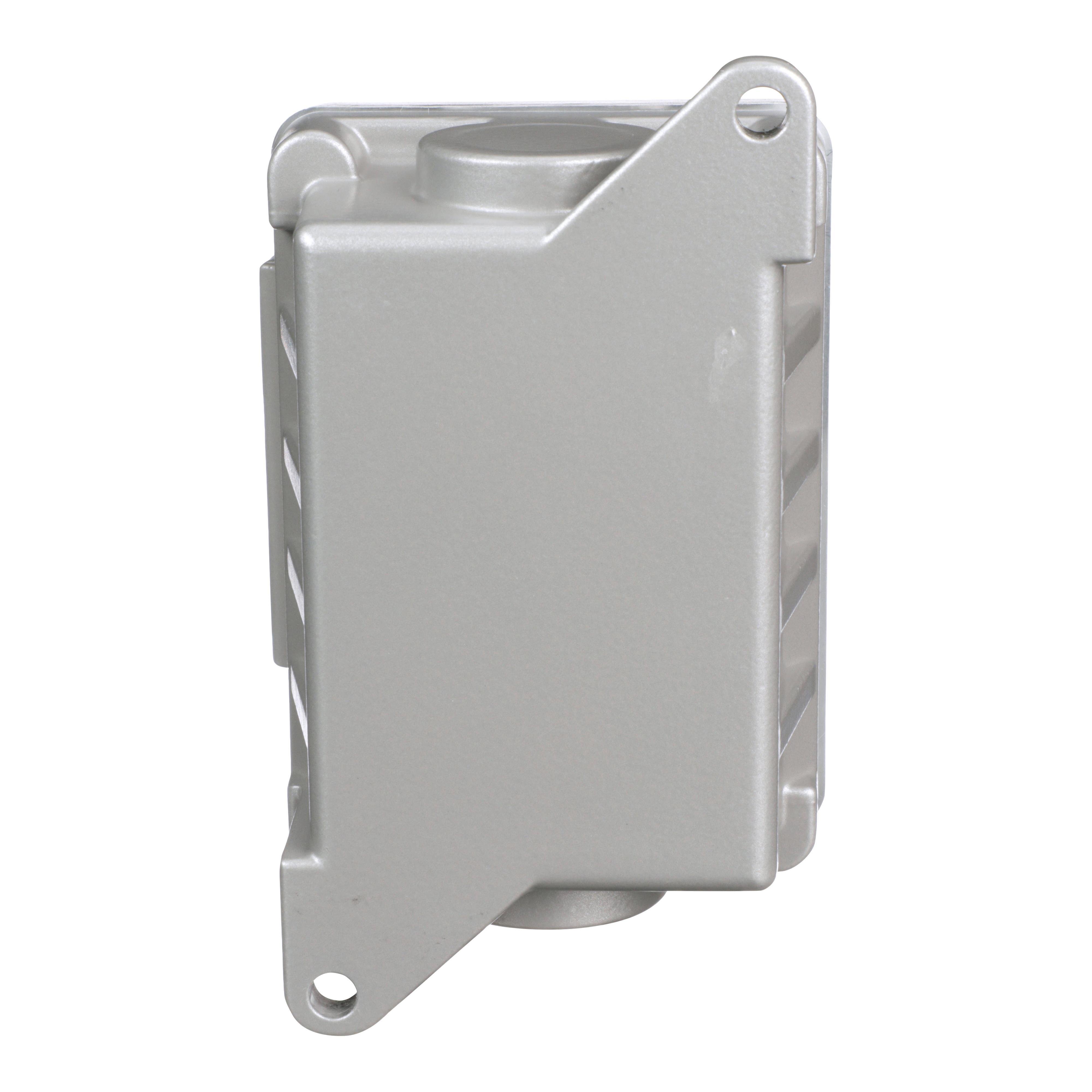 Picture of 2510KR2 - Switch, manual, 30A, 3 pole, 10 HP at 575 VAC, three phase, toggle operated, no indicator, NEMA 7/9, one conduit opening