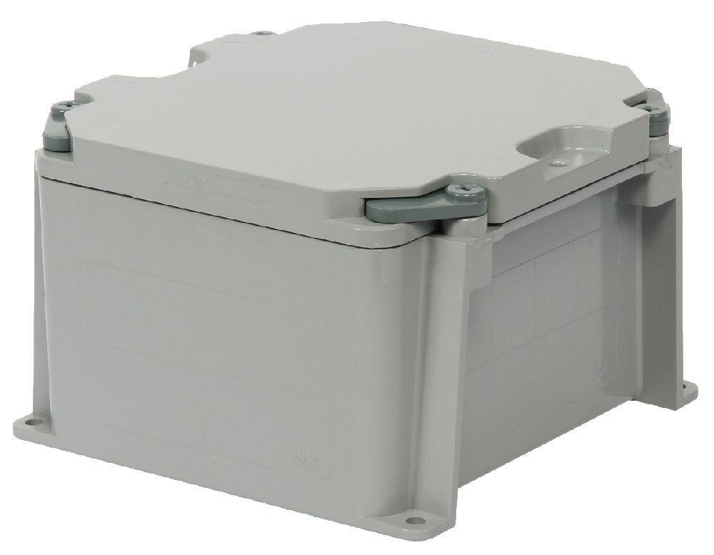 277004 - JBX664 6"x6"x4" PVC JUNCTION BOX GREY SCEPTER JBOX