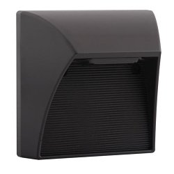 SLED5 - LANDSCAPE 196 LUMENS STEPLIGHT 5 INCHES SQUARE 5W COOL LED BRONZE