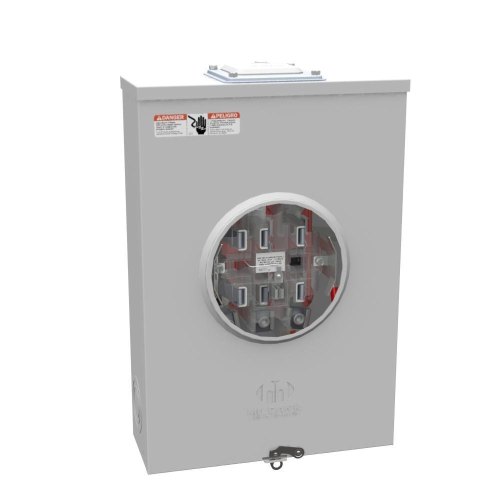 Picture of U9701-RXL-QG - 7 Terminal Ringless Large Hub Open Adapt To Small Closing Plate Quadplex Ground Lever Bypass