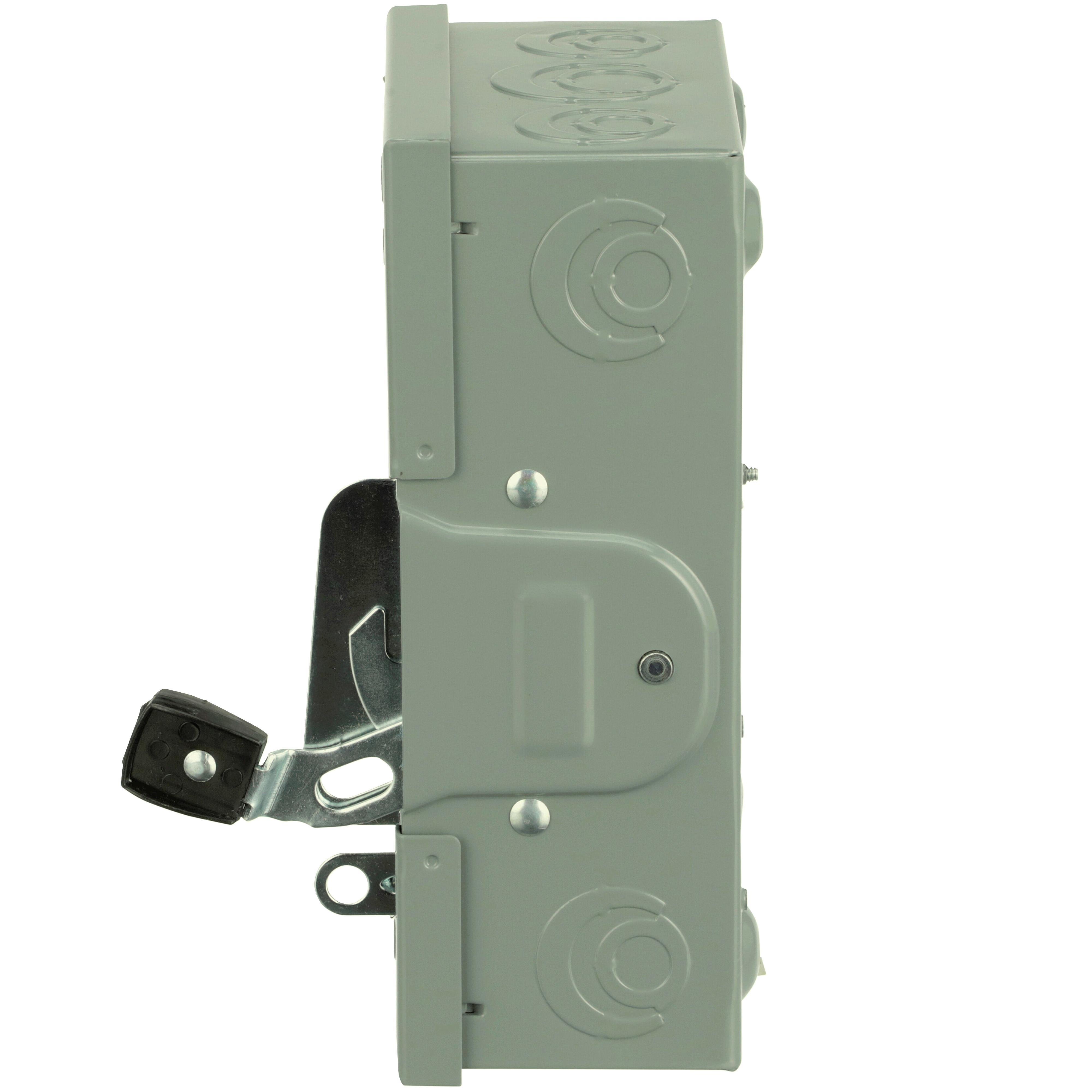 Picture of DU322 - Safety switch, general duty, non fusible, 60A, 3 pole, 15hp, 240VAC, NEMA 1