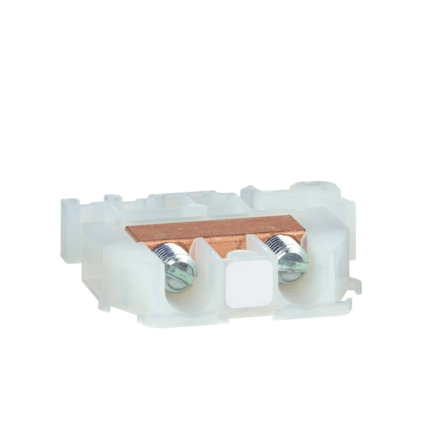 9080GR6 - Terminal block, Linergy, box lug connector, natural colored block, 60A, 600V