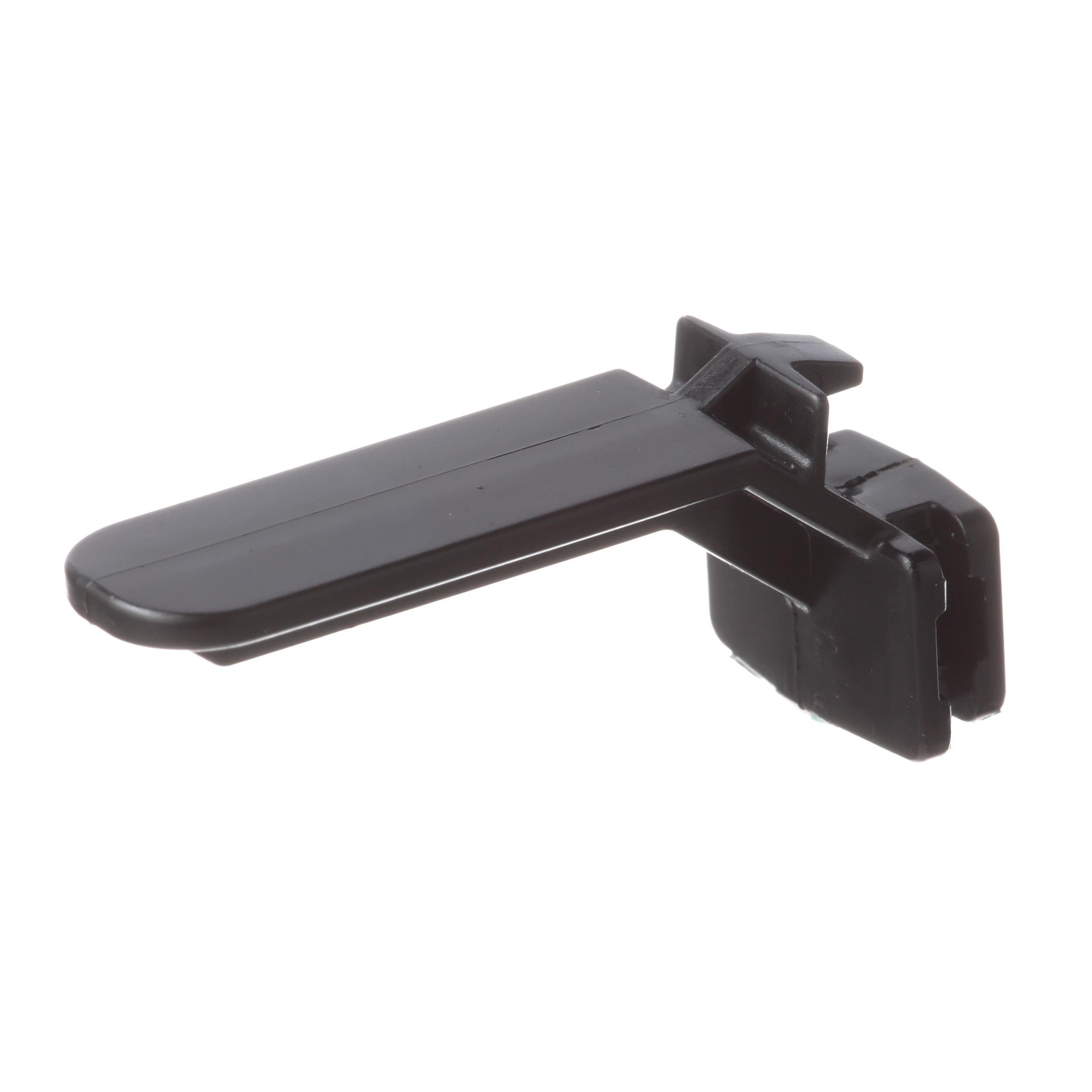 WR2-C - Panduct® WR2-C Wire Retainer, G and H Duct, Black, ABS, 2" Duct W, PK100