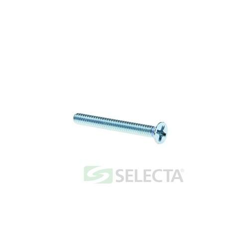 FHP62J - Machine Screw, 6-32 x 2, Flat Head Phill