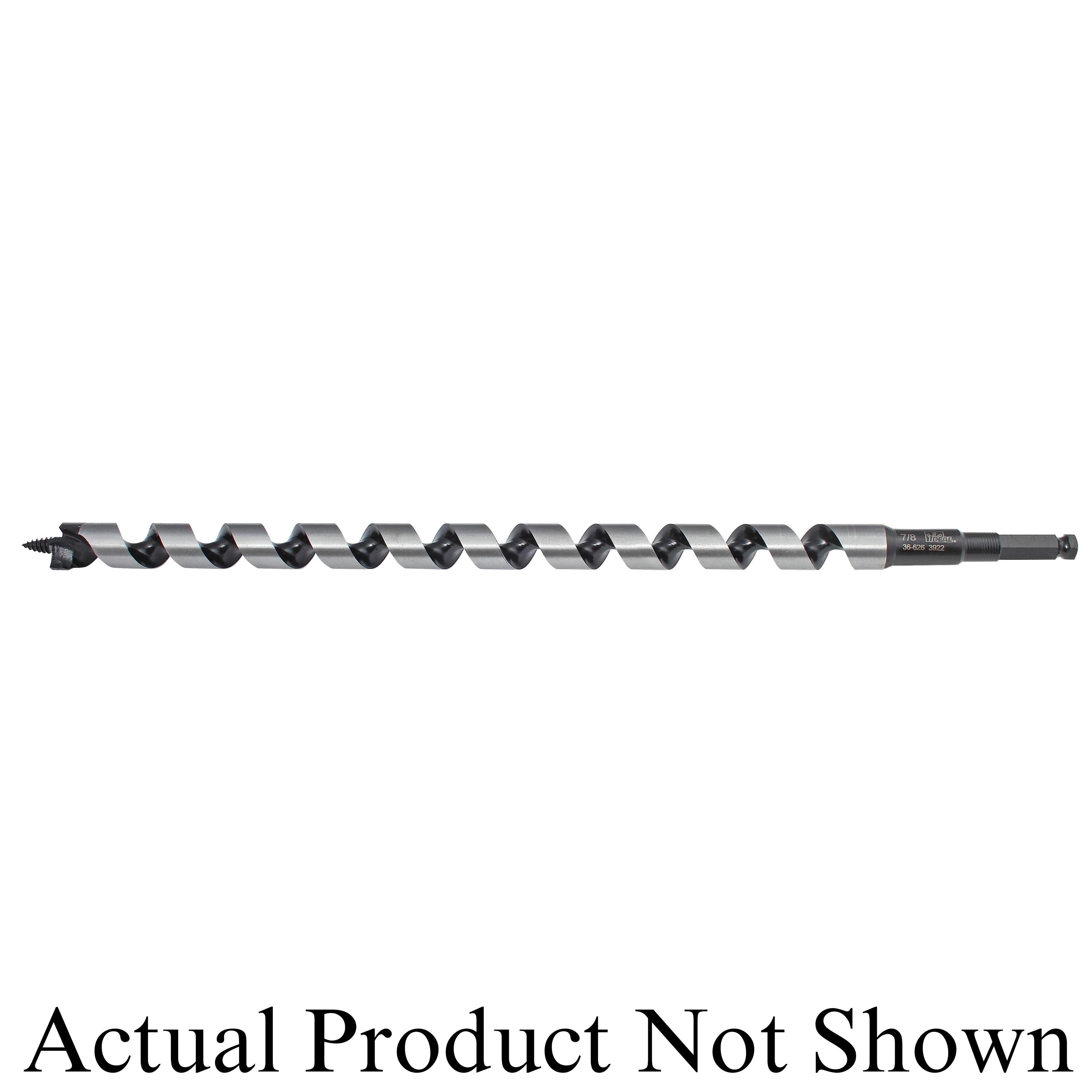 36-629 - Ideal 1-1/8" X 18" Single Flute Auger Bit