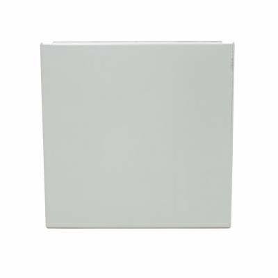 66GE-NK - Wireway End Type 1 6x6 Screw Cover ANSI 61 Gray Steel No Knockouts