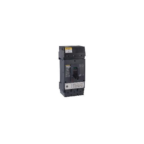 LJA36600U44X - Circuit breaker, PowerPacT L, 600A, 3 pole, 600VAC, 25kA, I-Line, MicroLogic 6.3A, 80%, ABC