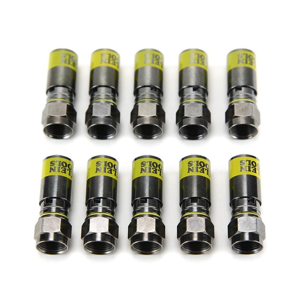 Picture of VDV812-606 - Universal F Compression Connectors RG6/6Q 10-Pack