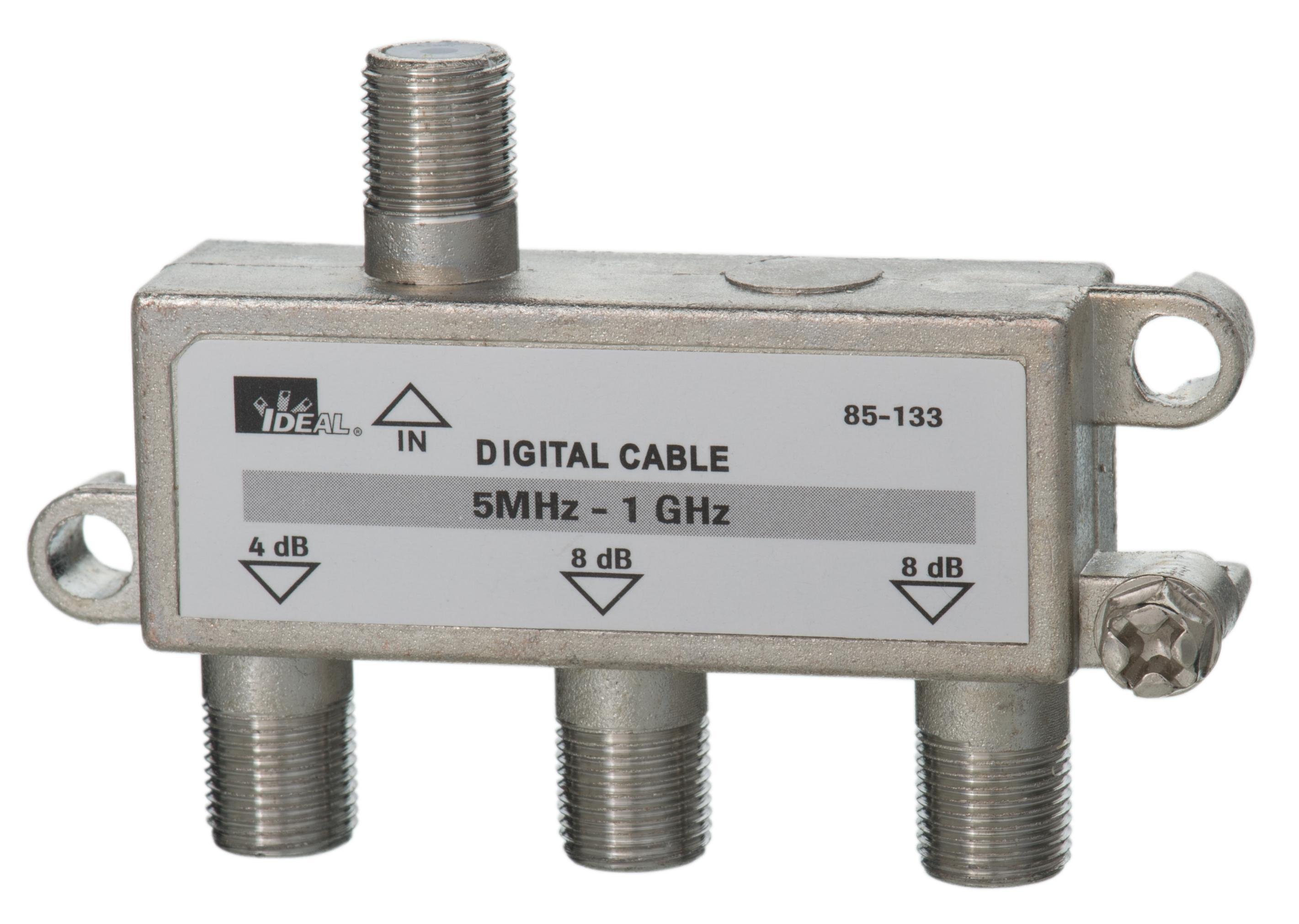 85-133 - 1 GHz 3-Way Cable TV/General Purpose Splitters