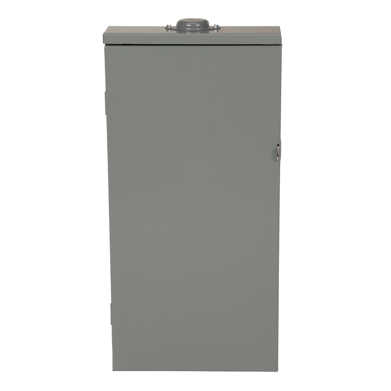 QO1816M150FTRB - Load center, QO, 1 phase, 8 spaces, 16 circuits, 150A convertible main breaker, NEMA3R, feedthru lugs