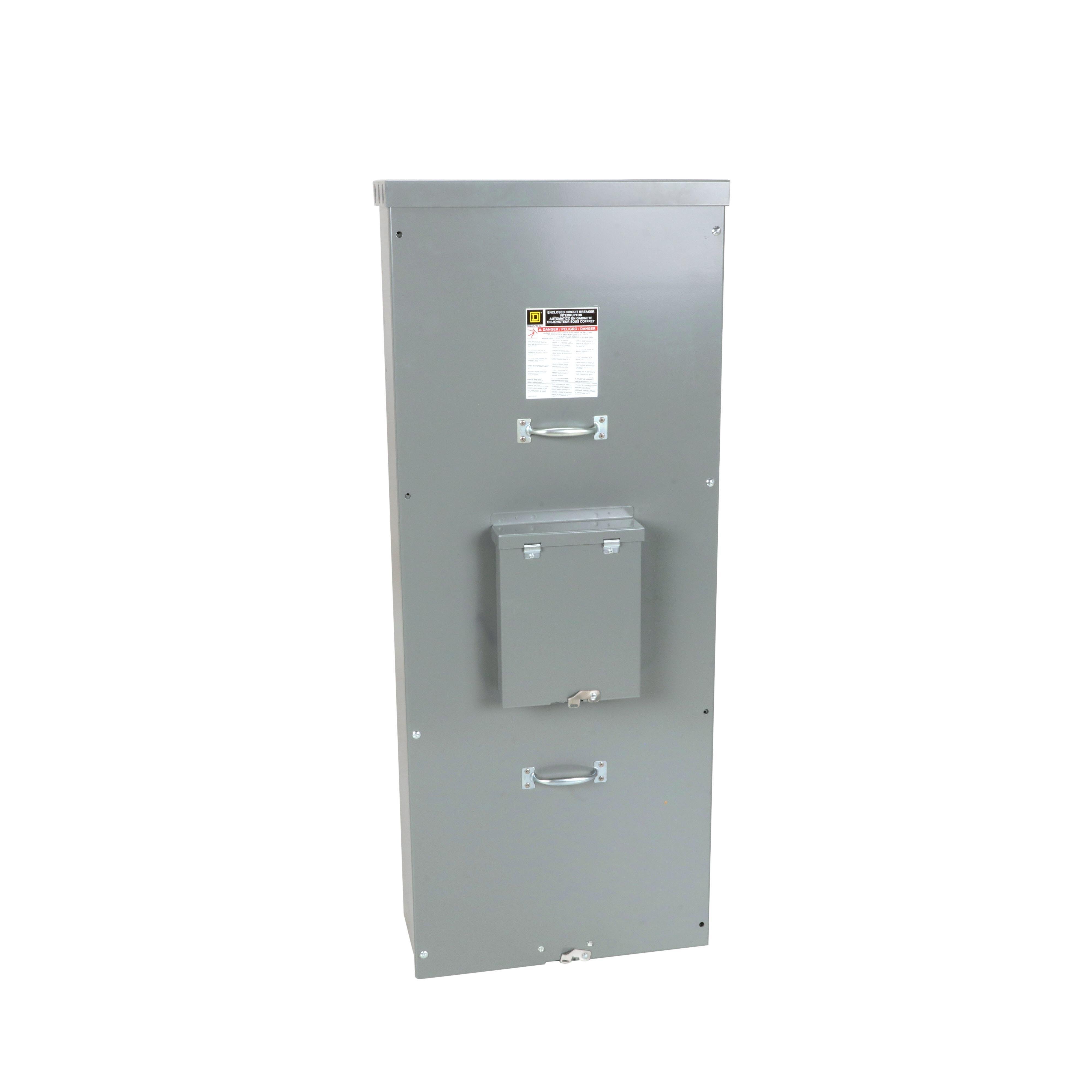 P1200R - Circuit breaker enclosure, PowerPacT P, 600A to 1200A, 2 and 3 pole, NEMA 3R, steel