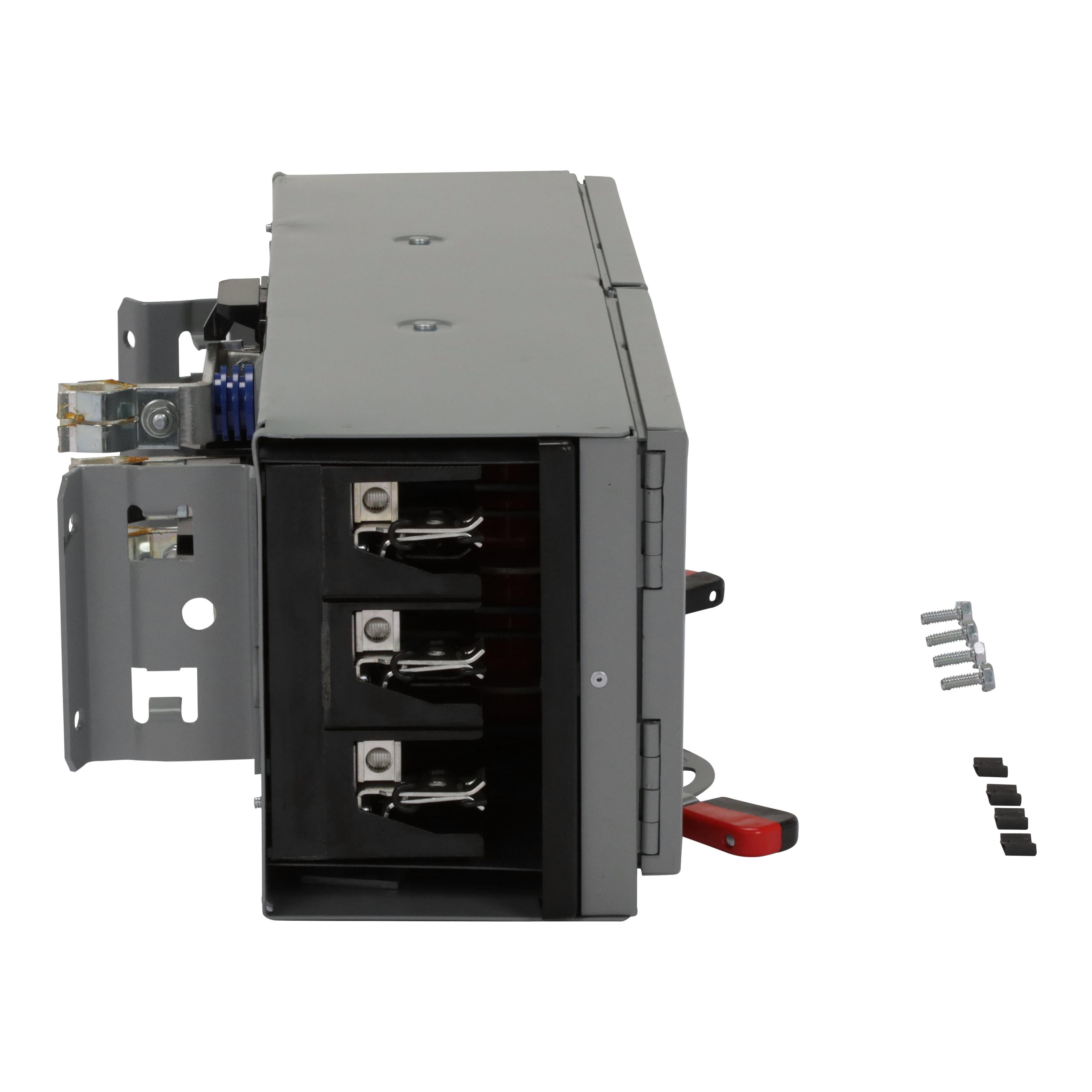 Picture of QMB363TW - Fuse switch disconnector, QMB fusible panelboards, 600VAC, max 100A, 3 pole, 7.5in, twin switch unit