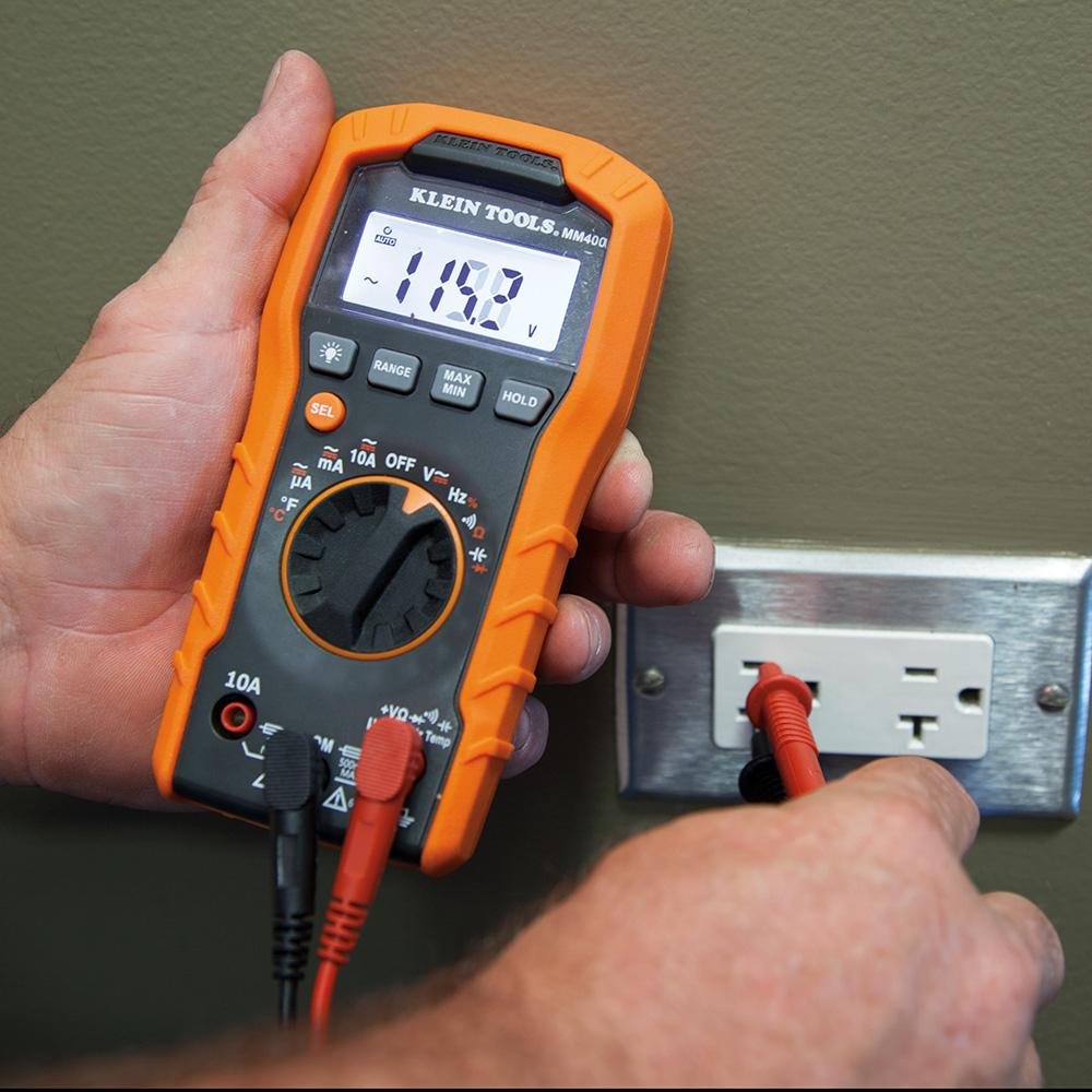 Picture of MM400 - Digital Multimeter, Auto-Ranging, 600V