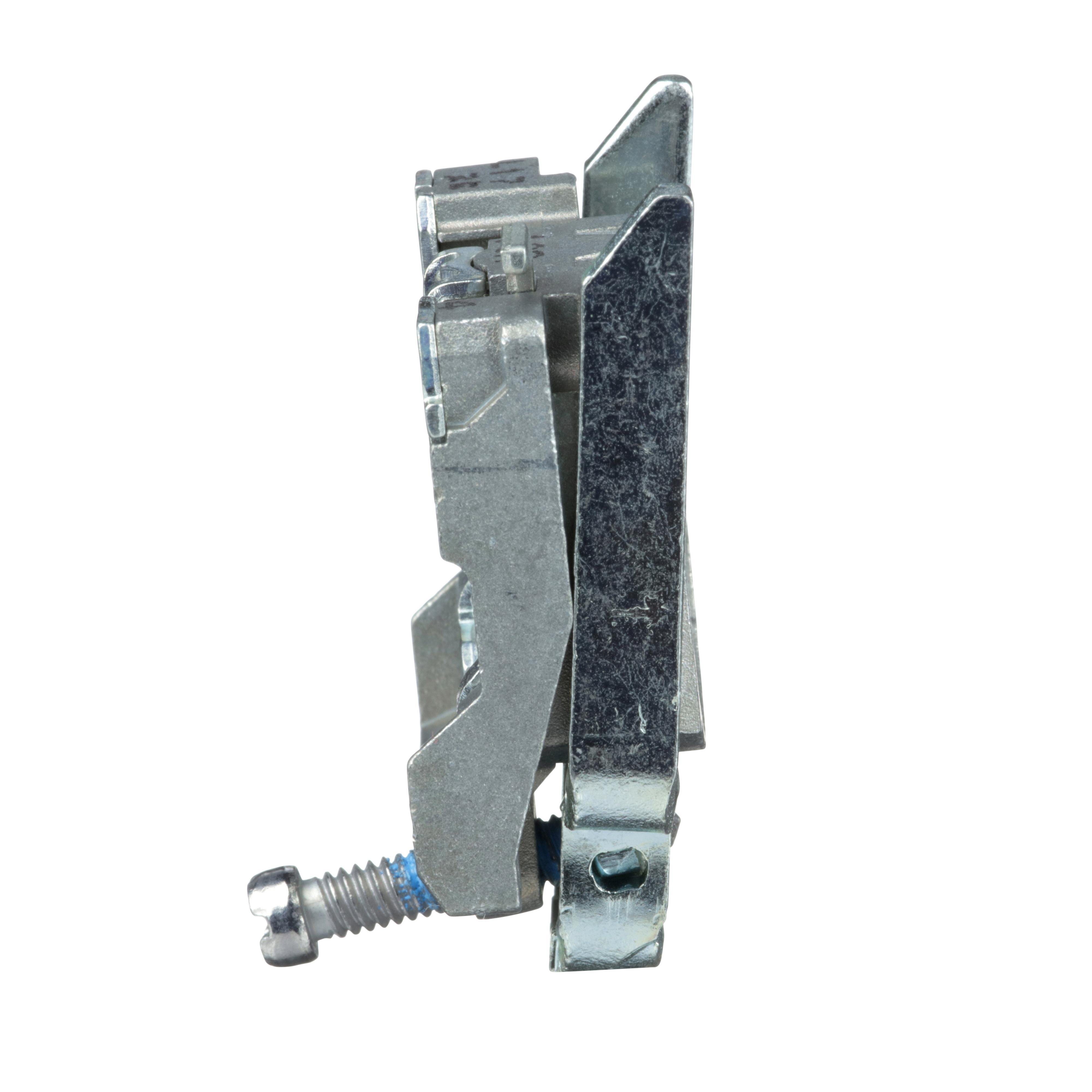 Picture of ZB4BZ009 - Harmony, 22mm Push Button, XB4B operators, metal mounting collar for electrical blocks