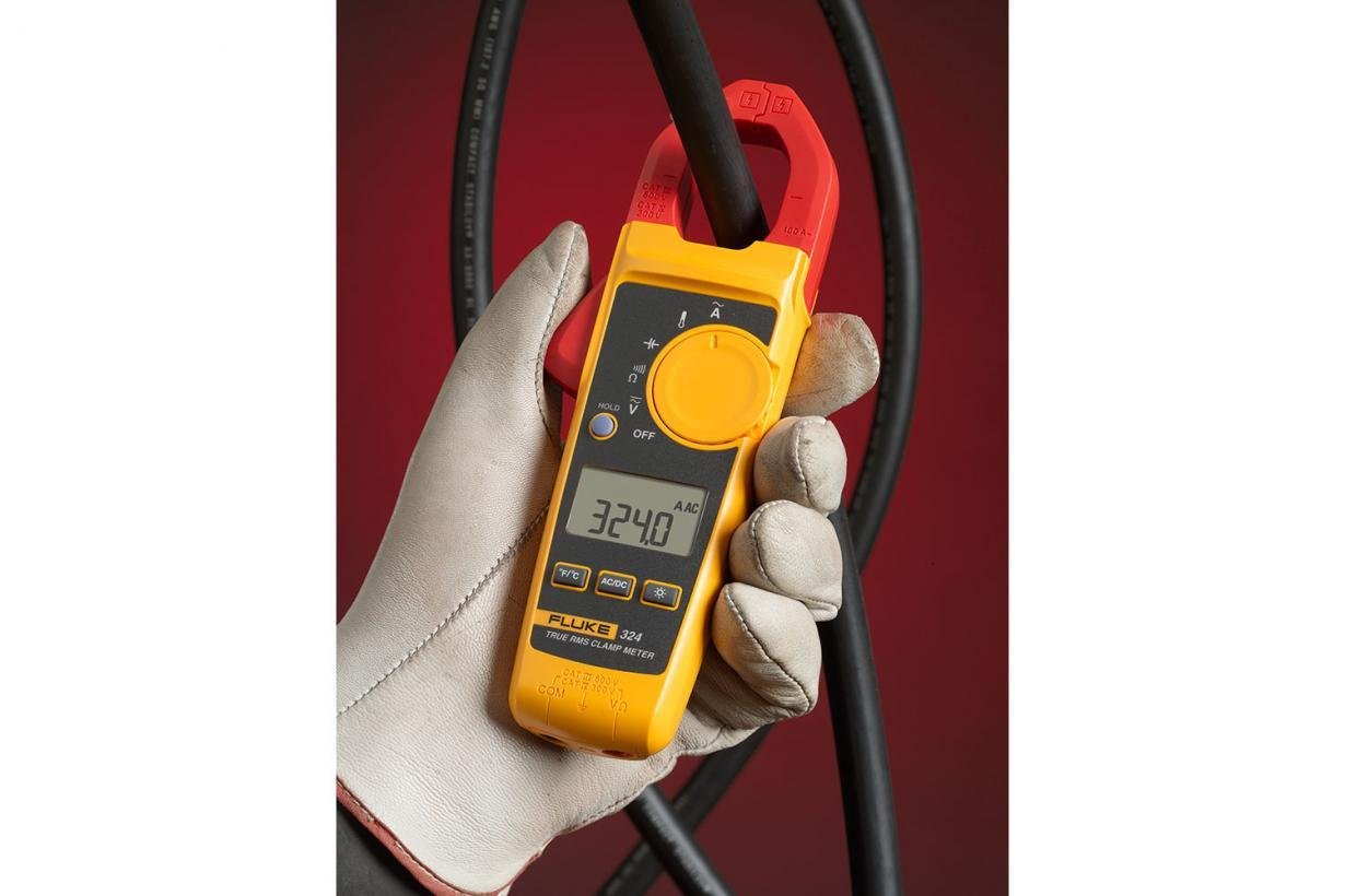 Picture of FLUKE 324 - Fluke 324 True-RMS Clamp Meter with Temperature & Capacitance Fluke 324