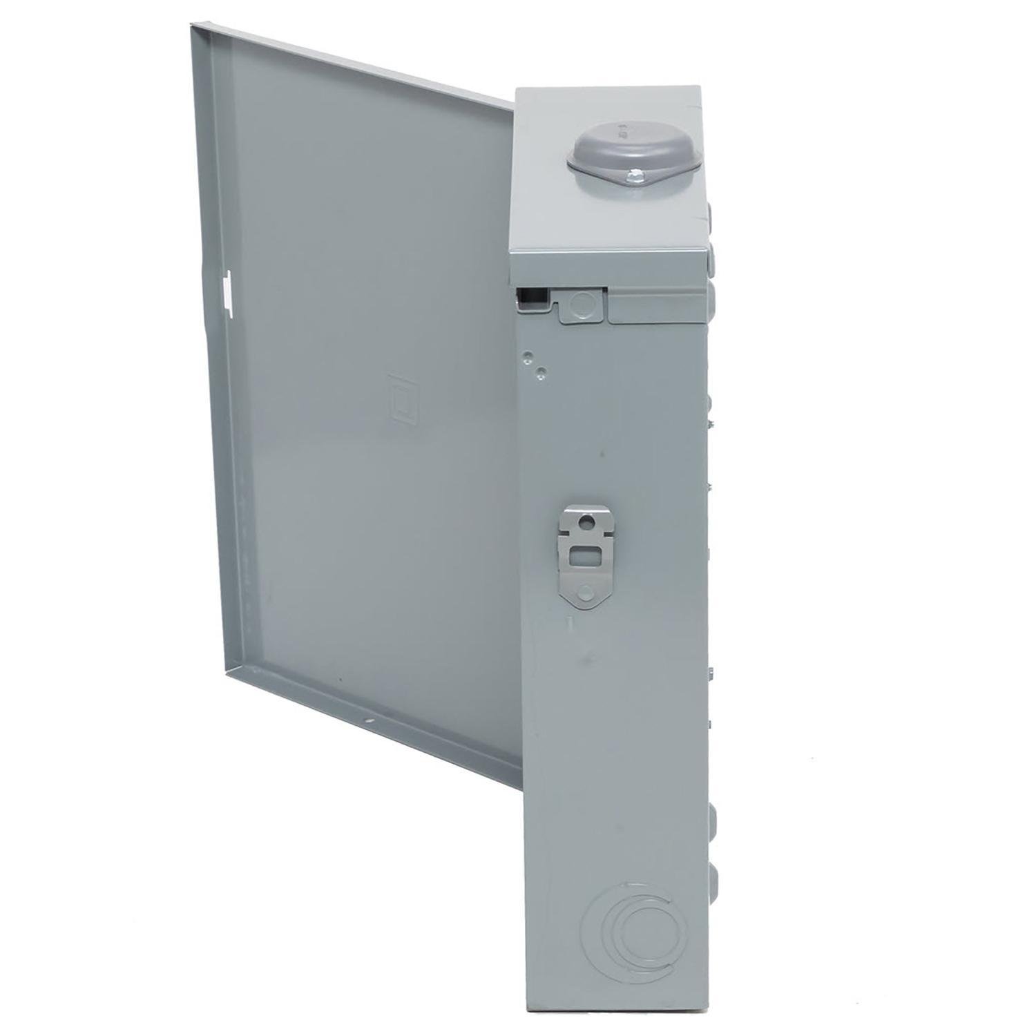 Picture of QO112M100PRB - Load center, QO, 1 phase, 12 spaces, 24 circuits, 100A convertible main breaker, PoN, NEMA3R