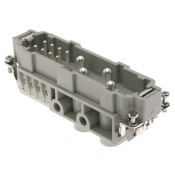 Picture of CXM-4/8 - Standard, CX series, Male Rectangular Insert, 12 pin, 80 amp, Screw
