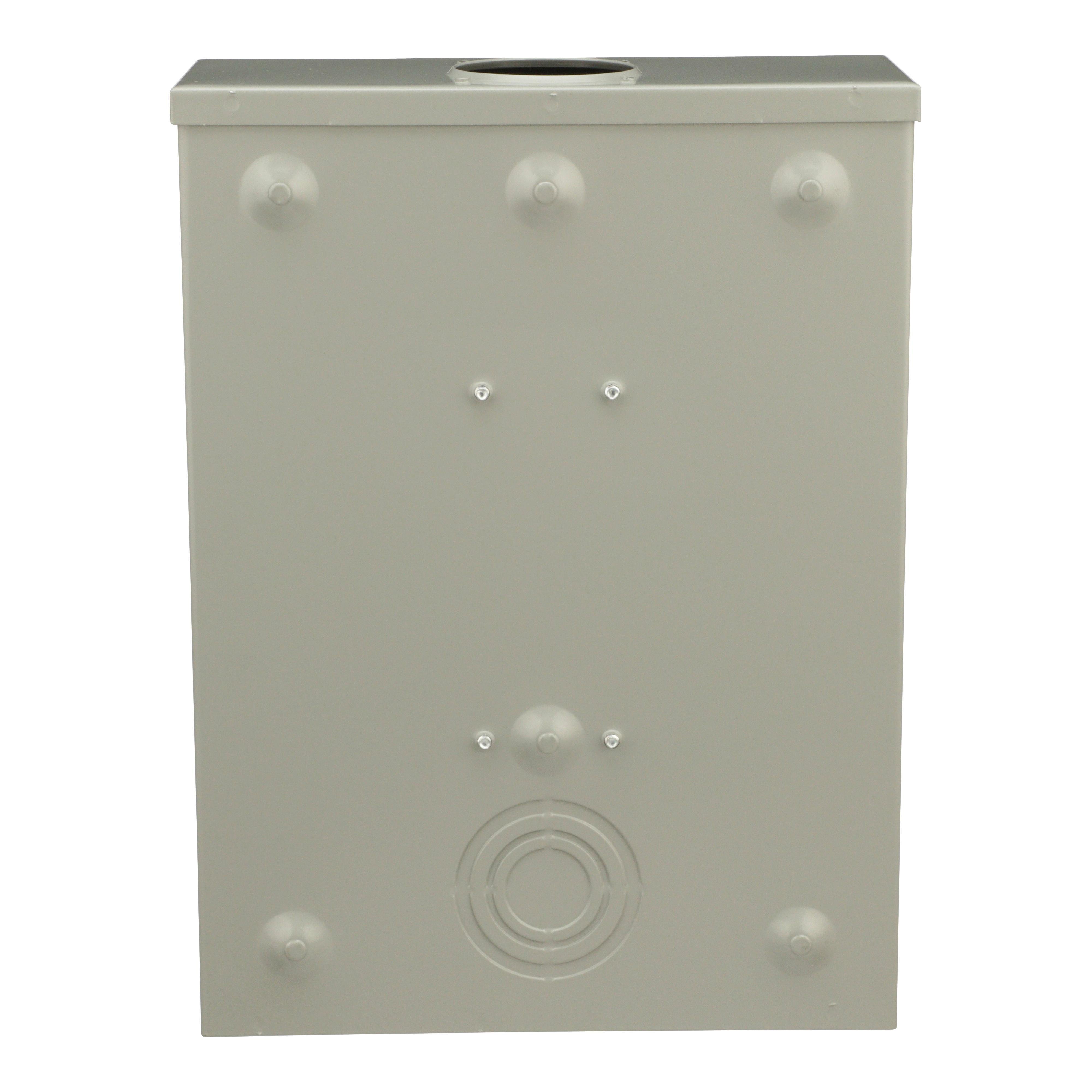 Picture of UTRS213B - Individual meter socket, ringless socket, no bypass, 4 jaws no release, OH, UG, 200 A, up to 600 VAC single phase 3W