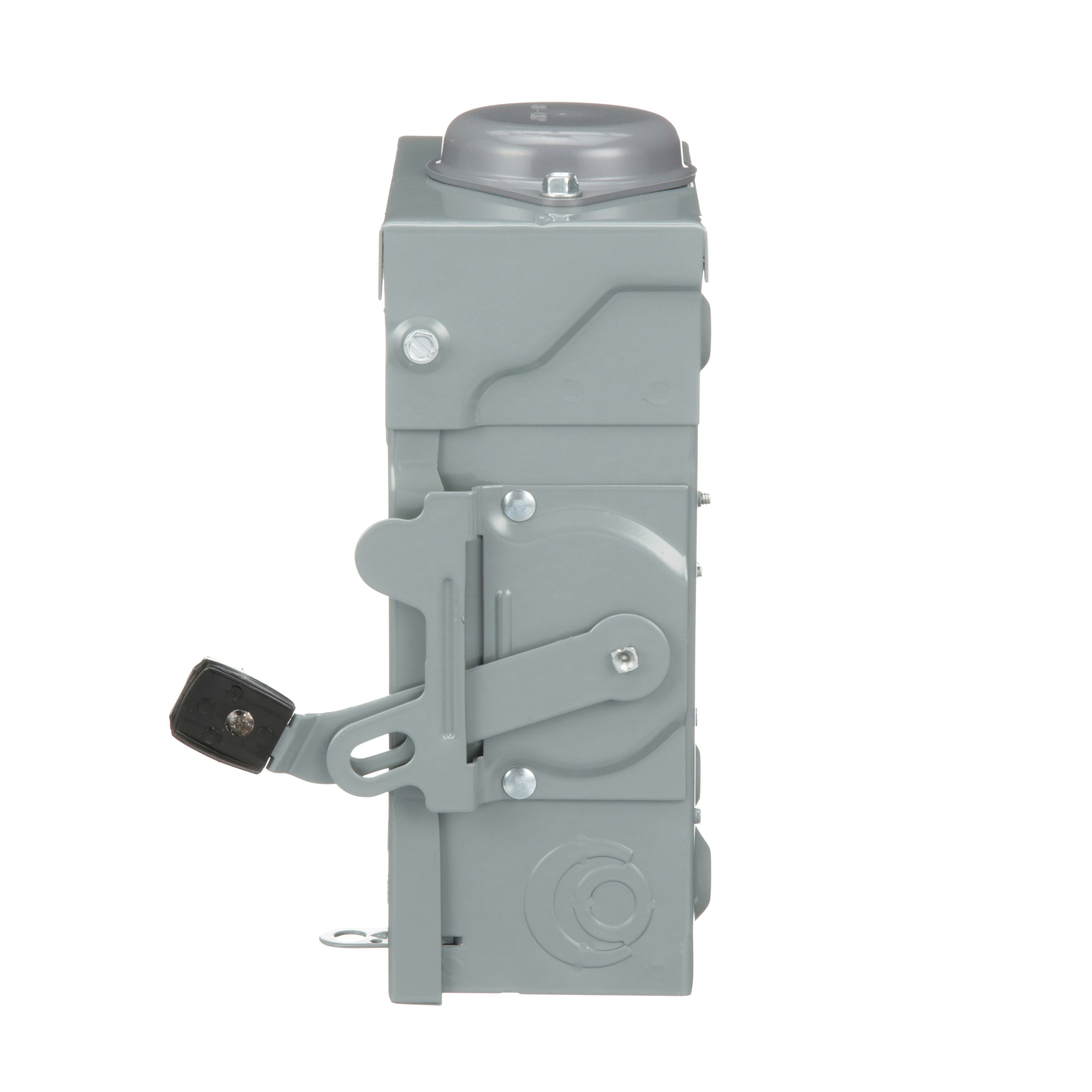 Picture of DU222RB - Safety switch, general duty, non fusible, 60A, 2 pole, 10hp, 240VAC, NEMA 3R, bolt on provision