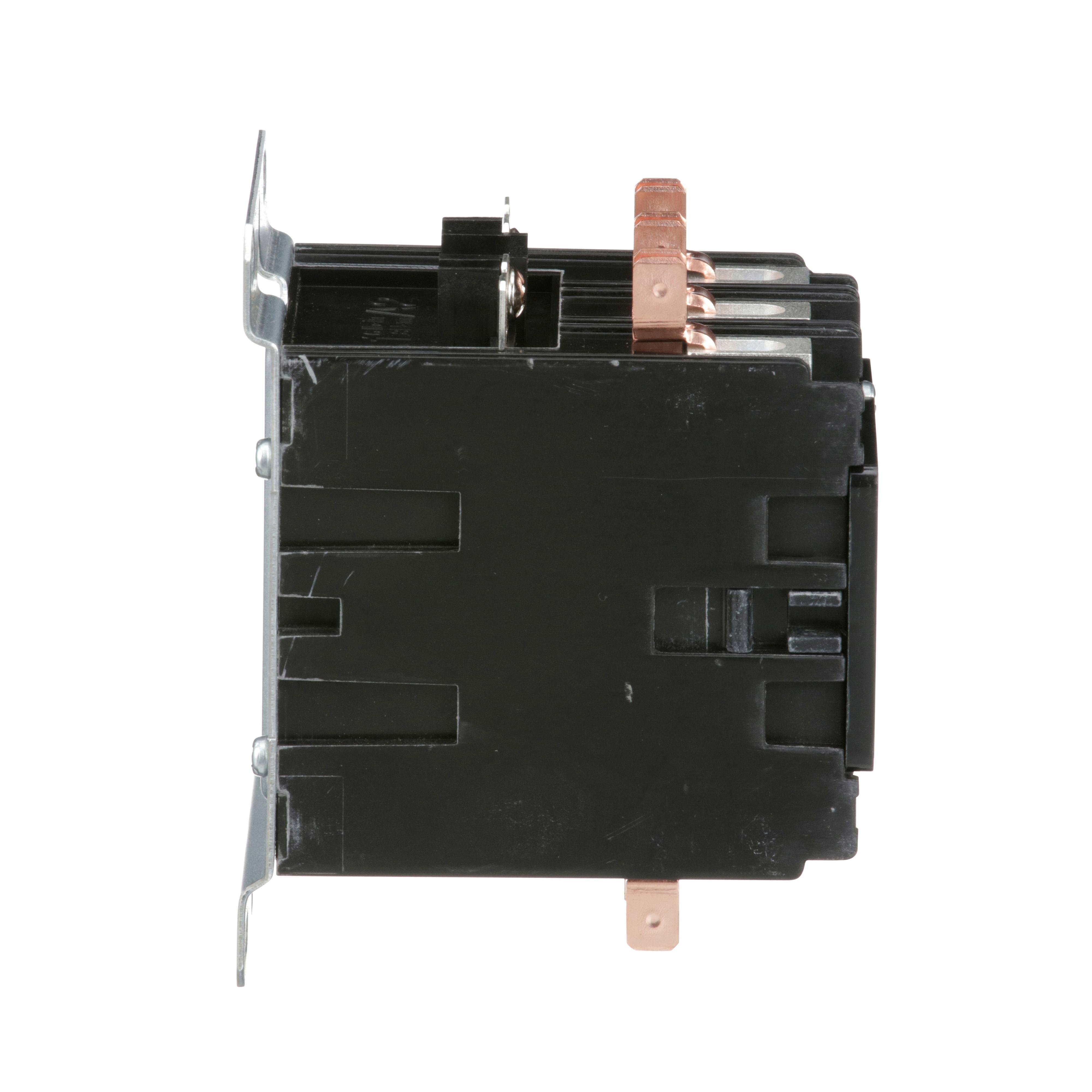 Picture of 8910DPA43V02 - Contactor, Definite Purpose, 40A, 3 pole, 25HP at 575VAC, 3 phase, 110/120VAC 50/60Hz coil, open