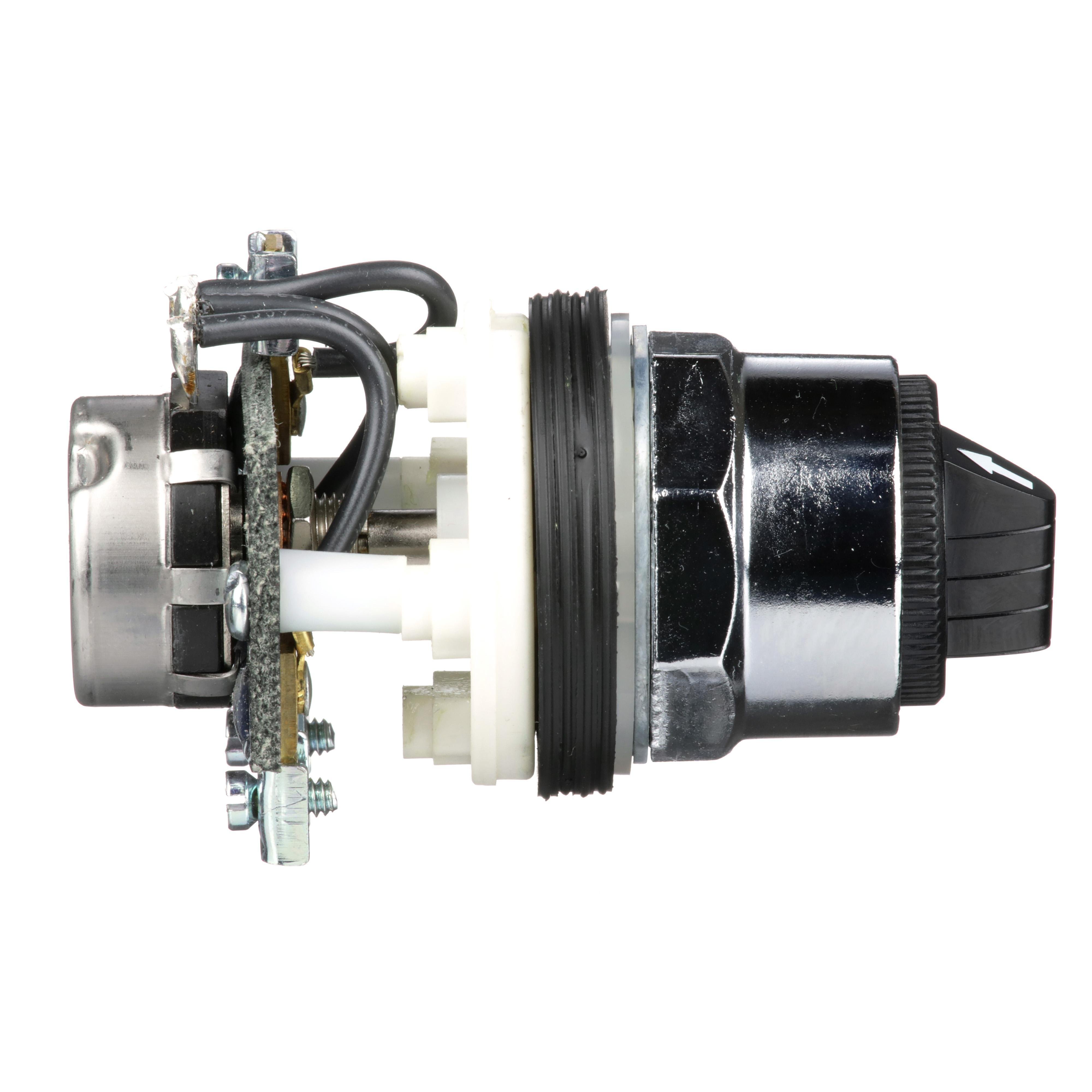 Picture of 9001K2108 - 30mm Push Button, Type K, potentiometer, 10 kohm, 2 Watts