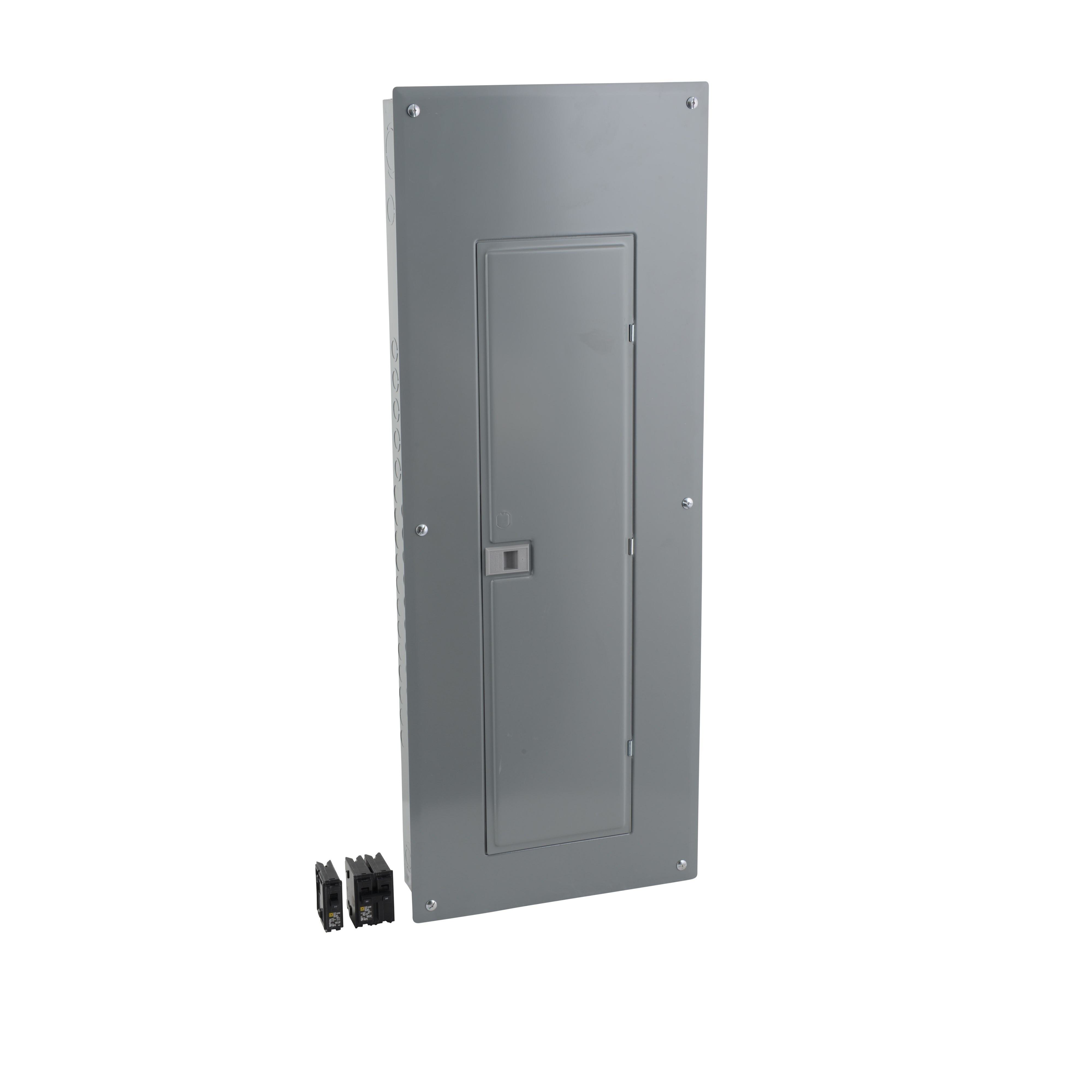 HOM4080M200PQCVP - Value Pack, Load Center, HOM Qwik Grip, Main Brkr, Plug on Neutral, 40/80, 200A