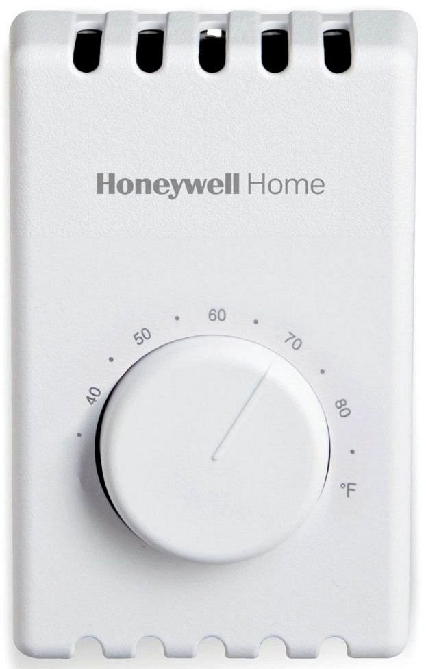 T410A1013/U - Elec.Heat Thermostat, Pr.White-Baseboard