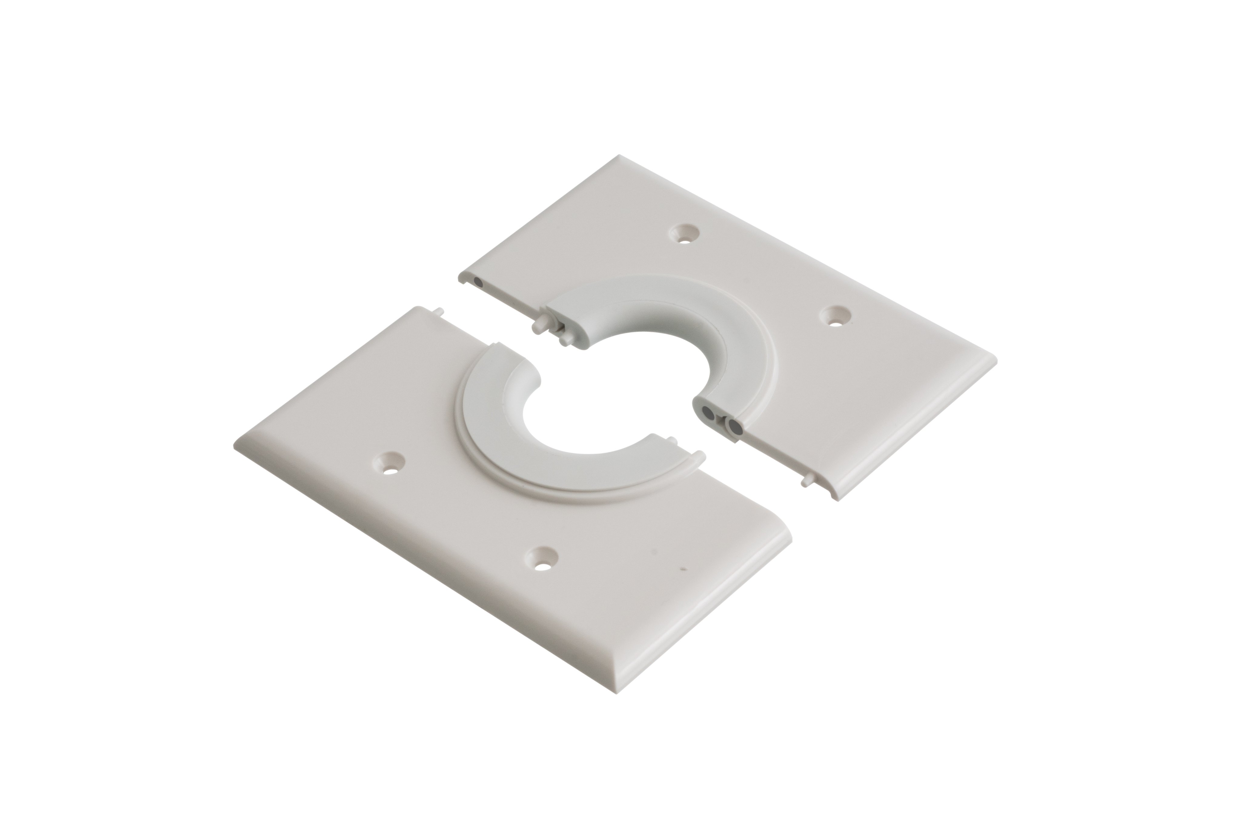 Picture of CESP2 - 2 Gang Split Wall Plate