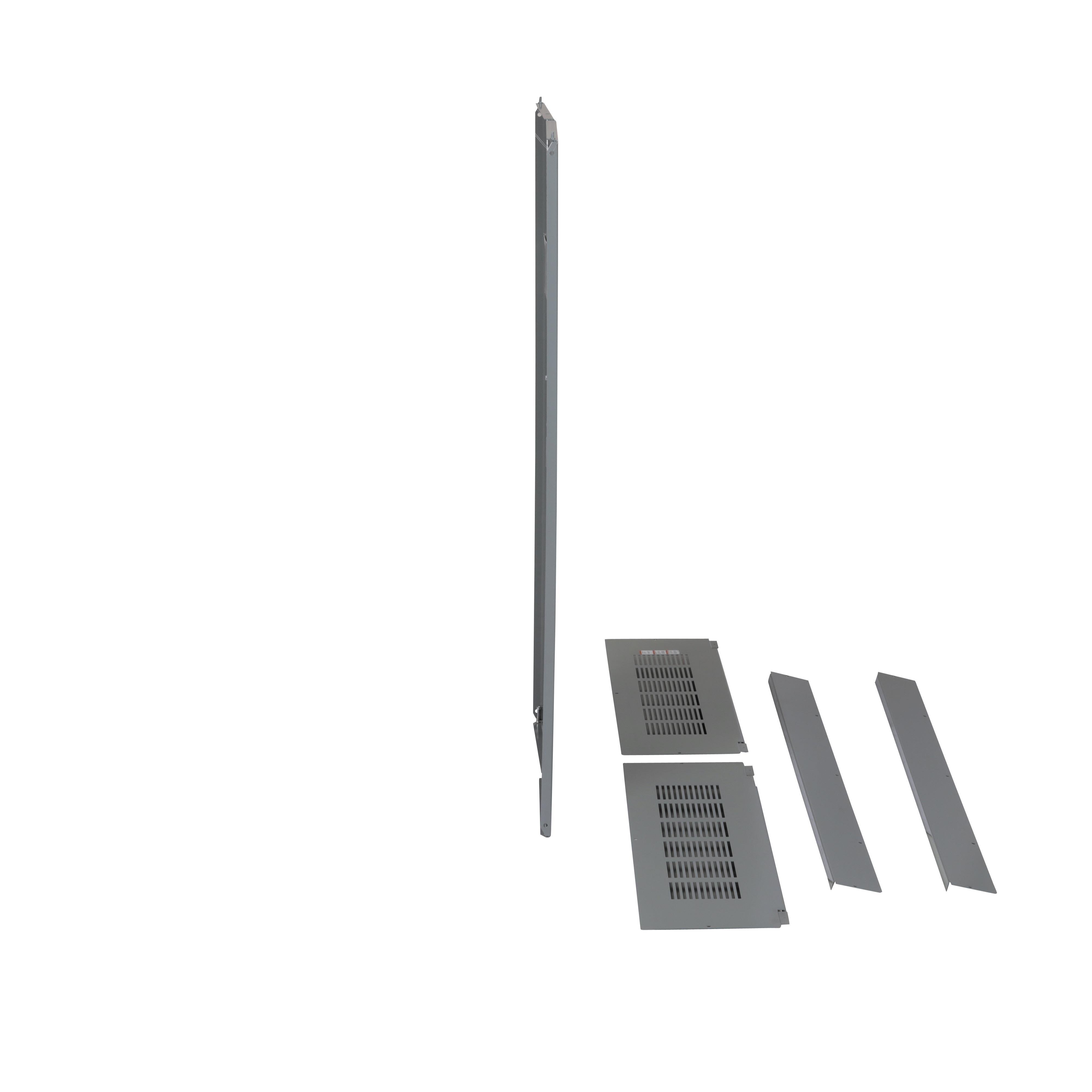 Picture of HCR86TSD - Trim front, I-Line Panelboard, HCR-U, surface mount, w/door, 44in W x 86in H