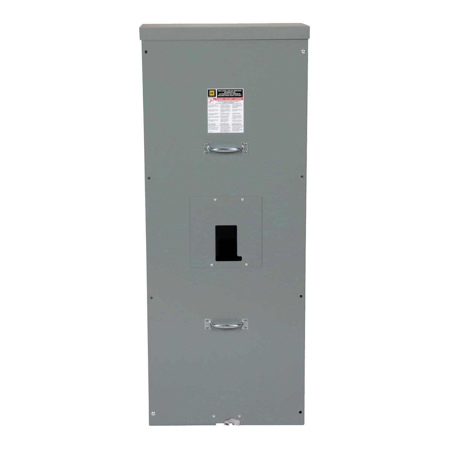 P1200S - Circuit breaker enclosure, PowerPacT P, 600A to 1200A, NEMA 1, surface mount