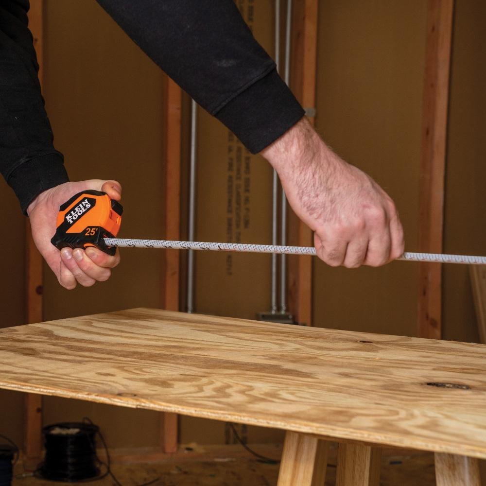 Picture of 90525 - Tape Measure, 25-Foot Compact, Double-Hook
