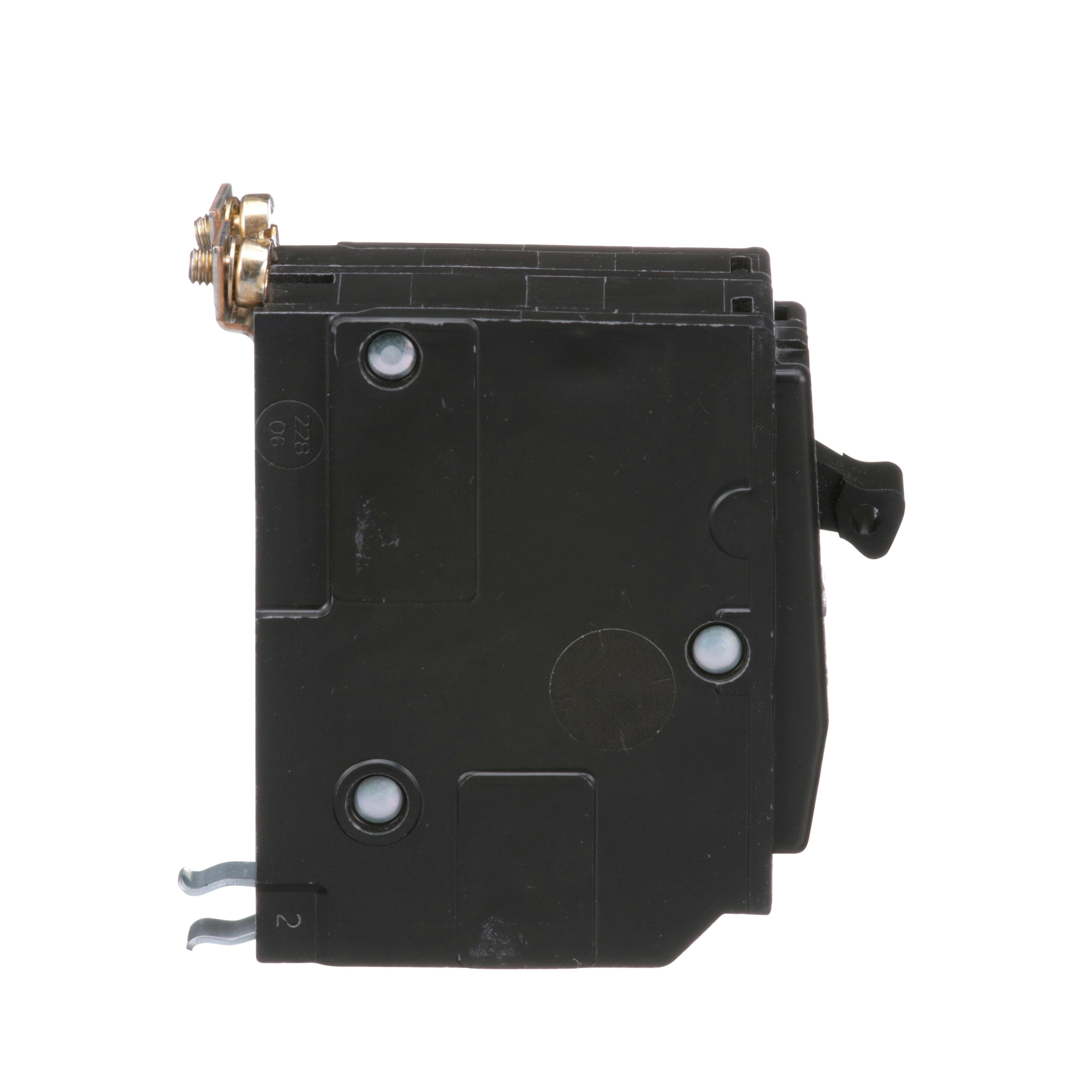 Picture of QOB215 - Mini circuit breaker, QO, 15A, 2 pole, 120/240VAC, 10kA, bolt on