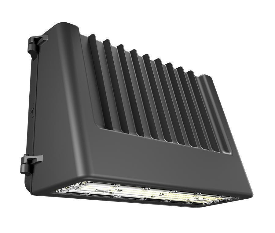 SLIM17FAFC60 - WALL PACKS 7035/8190/7251 LUMENS SLIM 60W ADJUSTABLE 3000/4000/5000K FULL CUTOFF BRONZE