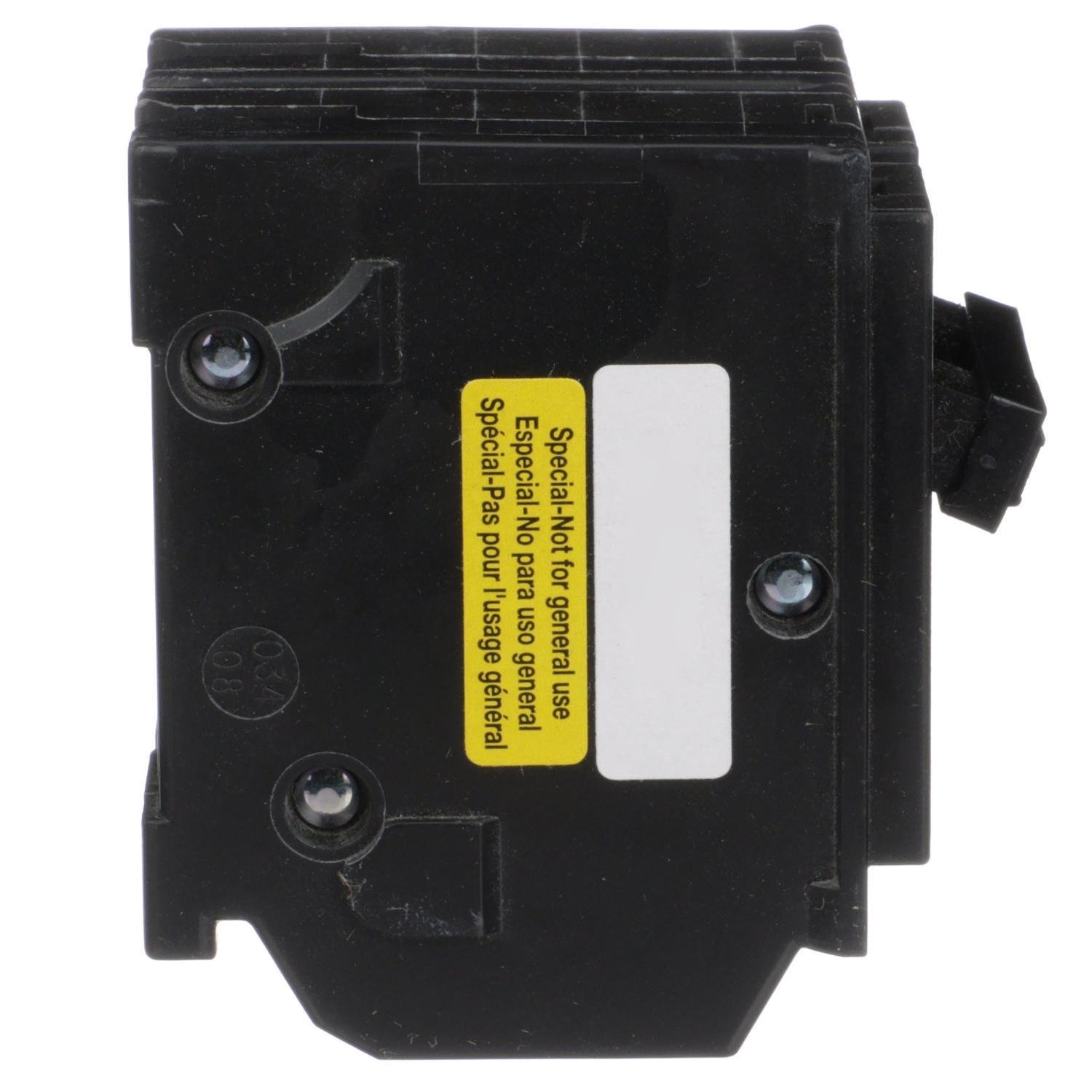 Picture of HOM2255219 - Mini circuit breaker, Homeline, 25A, 2 pole, 120/240VAC, 10kA AIR, standard type, plug in, high amp lug, UL