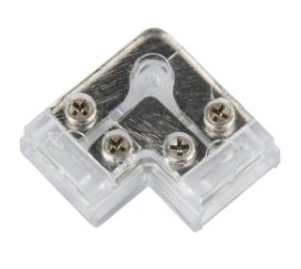 T24-BS-L-CL - WAC Lighting T24-BS-L-CL, Basics & Gemini 24VDC Tape-to-Tape L Connector
