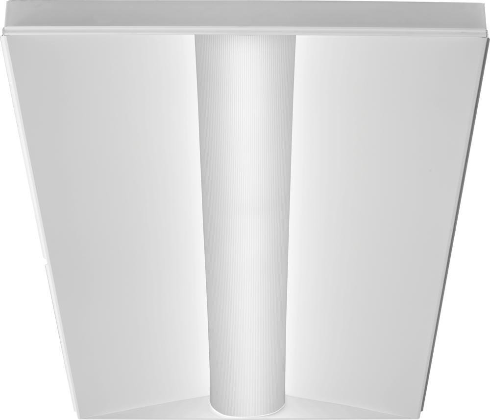 2BLT4 40L ADP LP835 - Basket LED lensed troffer 2x4, Nominal 4000 lumens, Acrylic diffuser, linear prismatic lens, 80+ CRI, 3500K