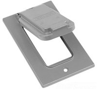 30554 - Aluminum GFI Receptable Cover