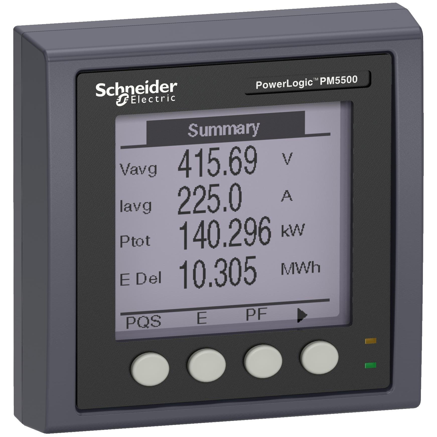 METSEPM5RD - Power Logic PM5000 - 5RD Remote display 96 x 96 mm monochrome