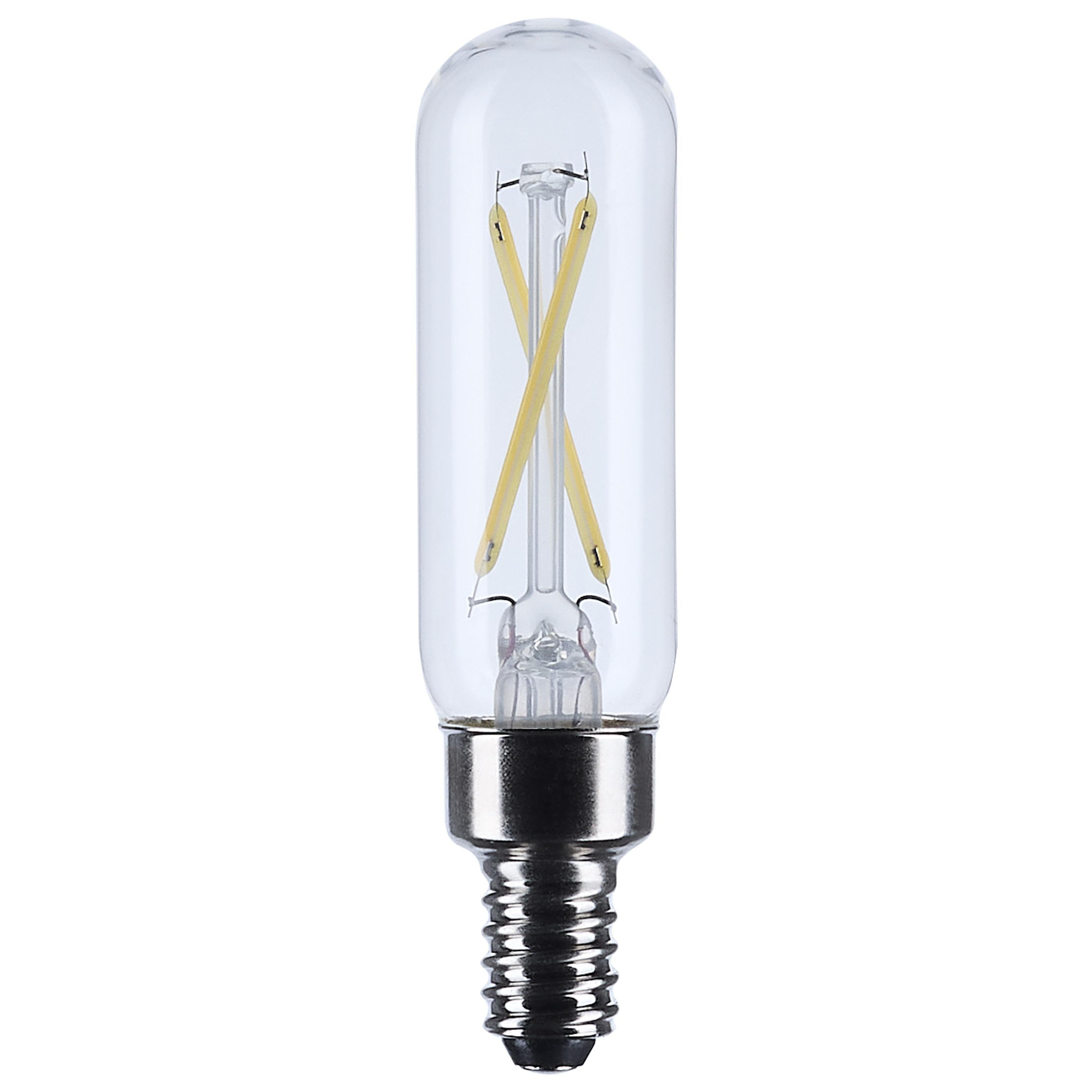 Picture of S21340 - 2.8 Watt T6 LED - Clear - Candelabra base - 90 CRI - 2700K - 120 Volt