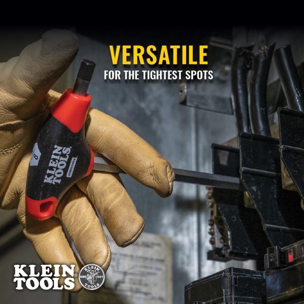 Picture of JTH610E - Hex Key Set, SAE T-Handle, 6-Inch, with Stand, 10-Piece