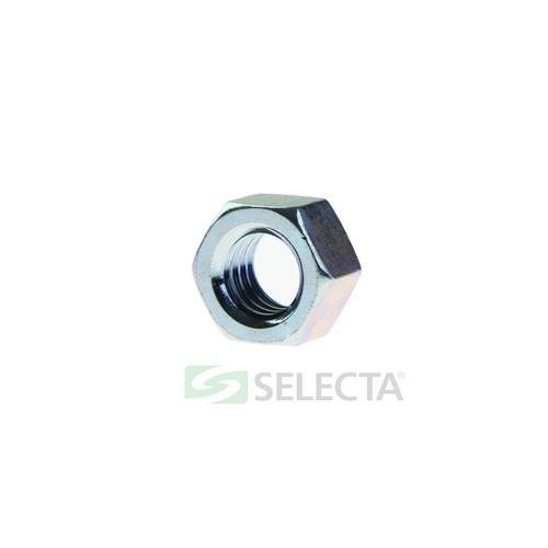 N1213J - Hex Nut, 1/2-13, Steel, Zinc Plated