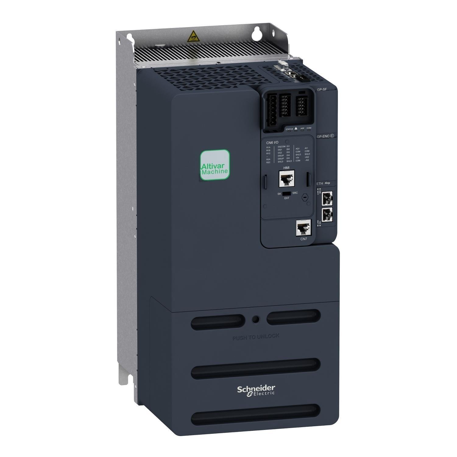 ATV340D11N4E - variable speed drive, Altivar Machine ATV340, 11kW, heavy duty, 400V, 3 phases, Ethernet